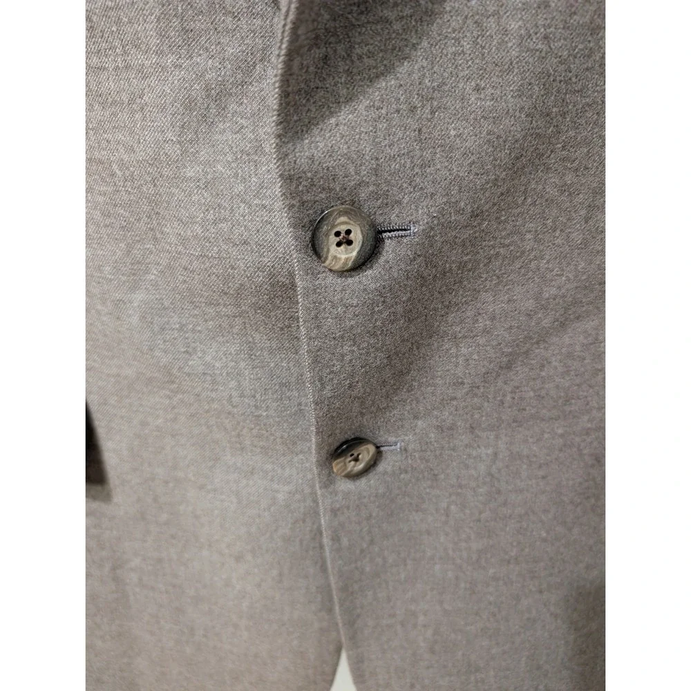 Vintage 70s Christian Dior Blazer 40R‎ Taupe 100% Wool Hart Schaffner Marx USA